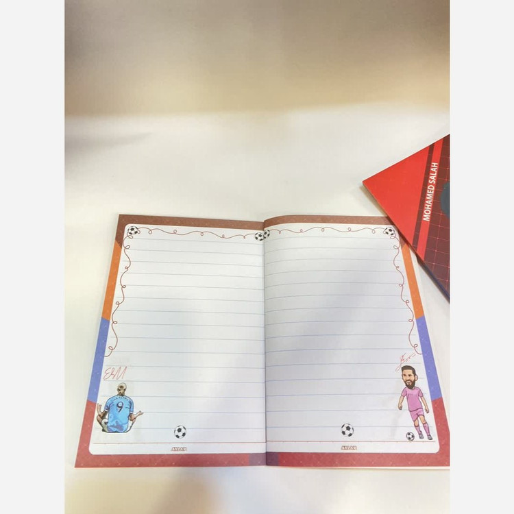 دفترچه یادداشت فوتبالی ته چسب حاشیه دار ایلار کد 2324