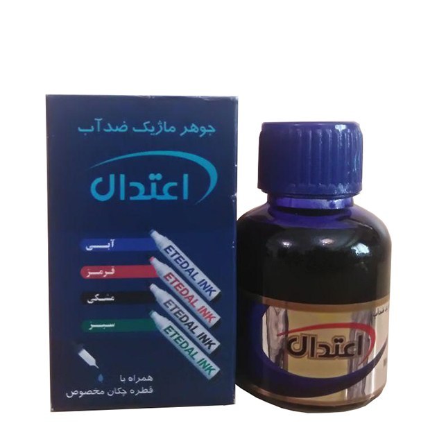 جوهر ماژیک رنگ ثابت جوهر غیر وایت برد اعتدال
