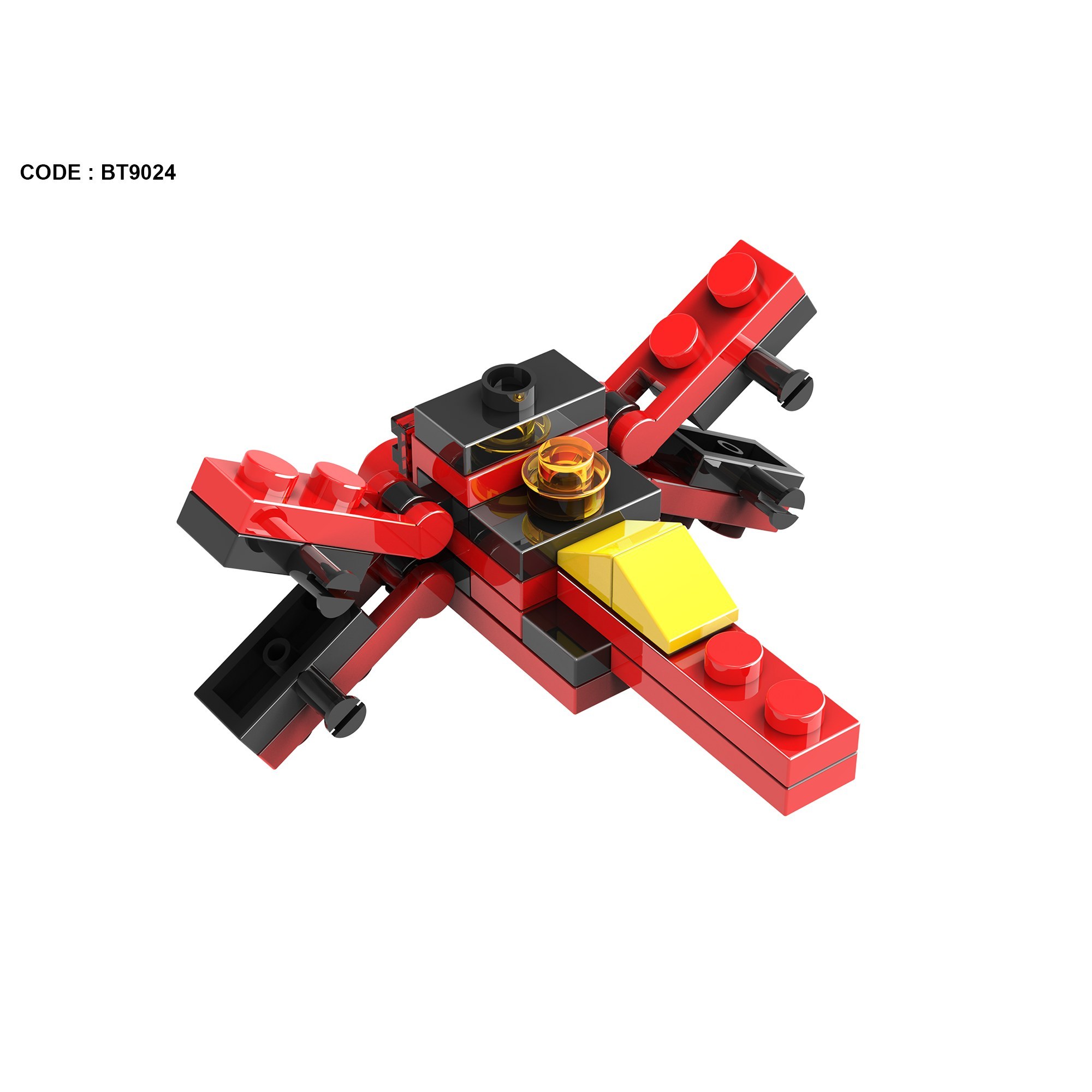 لگو ساختنی قهرمانان دی سی وسیله دار BT9021-4 LEGO
