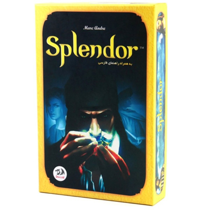 بازی فکری اسپلندور splendor کهربا 4 نفره جعبه زردکد177551458732