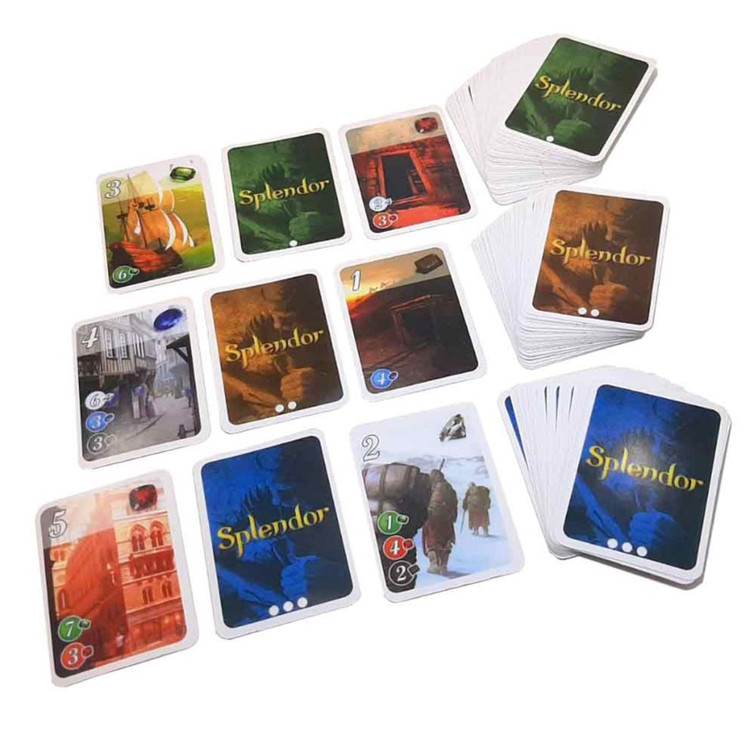 بازی فکری اسپلندور splendor کهربا 4 نفره جعبه زردکد177551458732