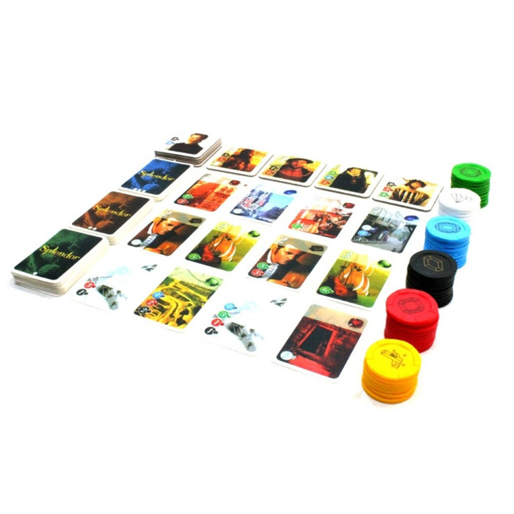 بازی فکری اسپلندور splendor کهربا 4 نفره جعبه زردکد177551458732