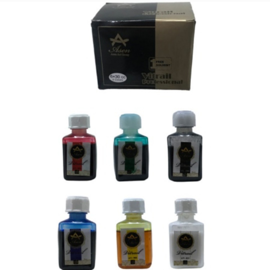 رنگ ویترای 6 رنگ مارک اسن