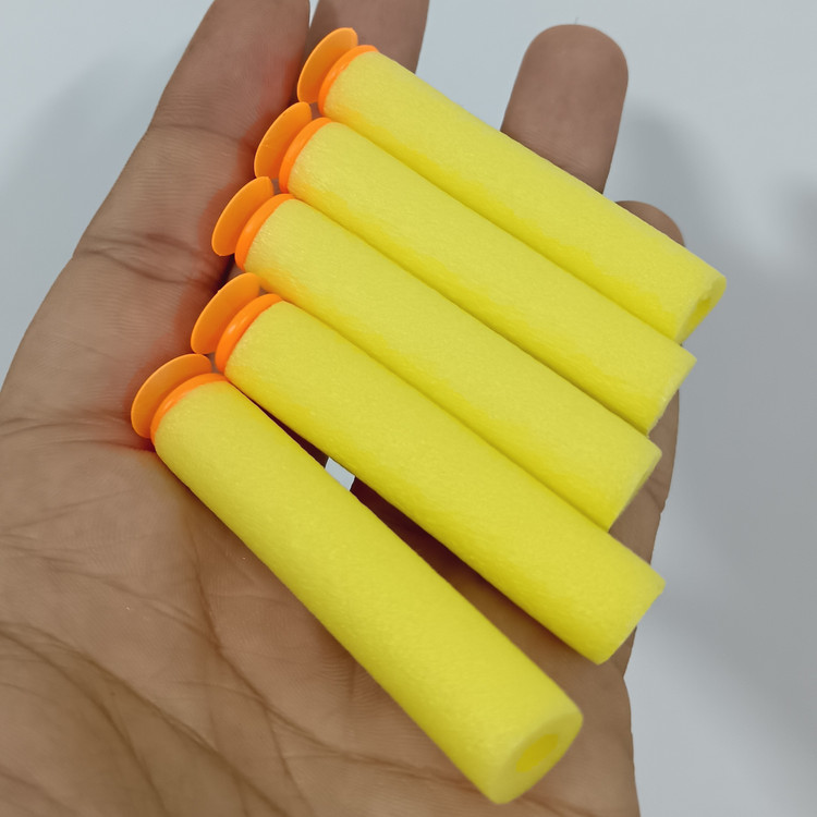 بسته 5عددی تیر ابری چسبونکی تیر تفنگ بی خطر