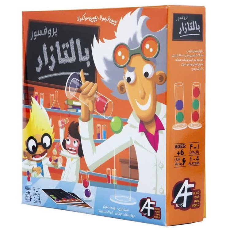 دکتر اکتشاف چهار 4 نفره بازی فکری پروفسور بالتازار کد3151