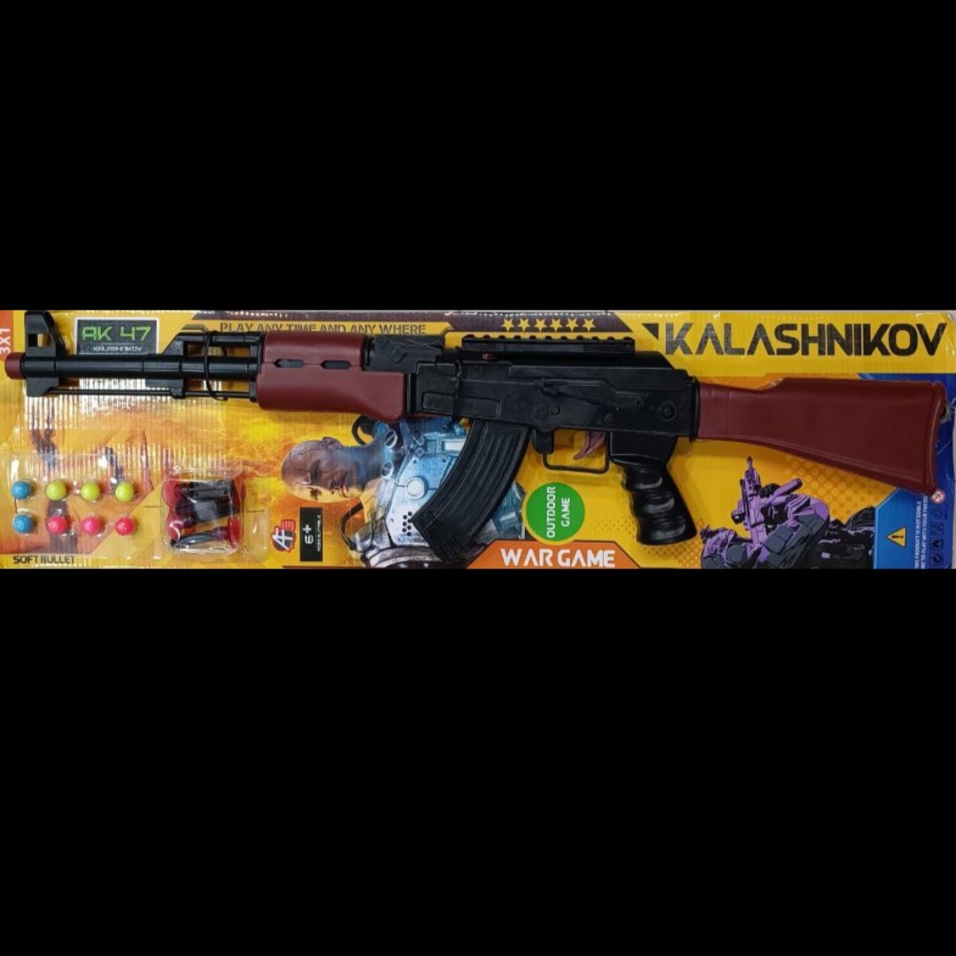 تفنگ کلاشینکف بادی تیر پران لی خطر دو حالته