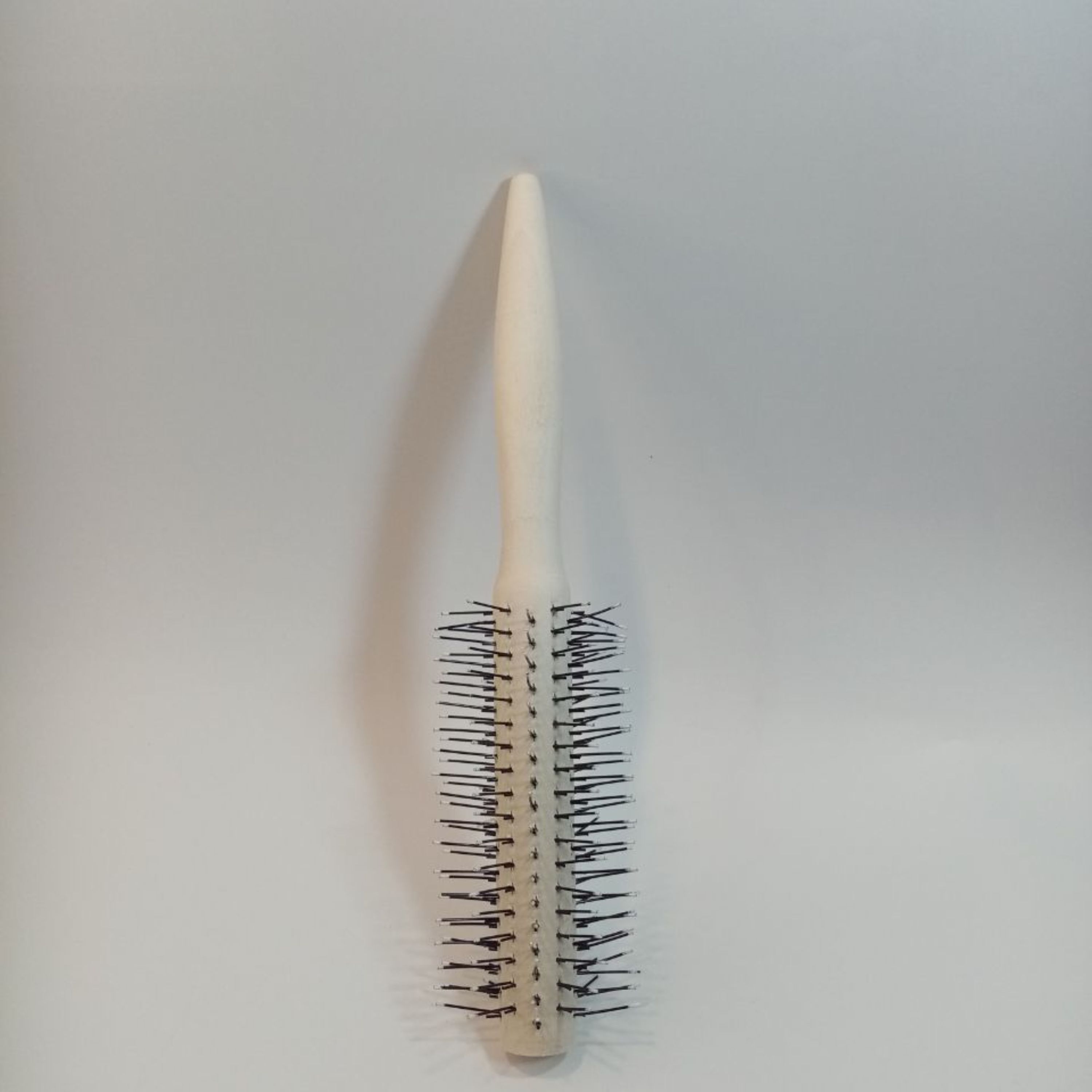 شانه مو پیچ چوبی برس پیچ