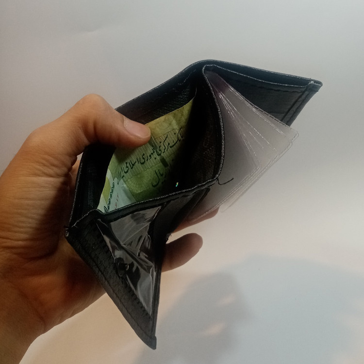 کیف کارت و کیف پول دکمه دار مارک دار Boss و پاریس کد2