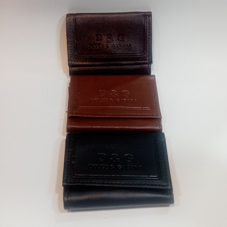کیف کارت و کیف پول دکمه دار مارک دار d and G کد 3968
