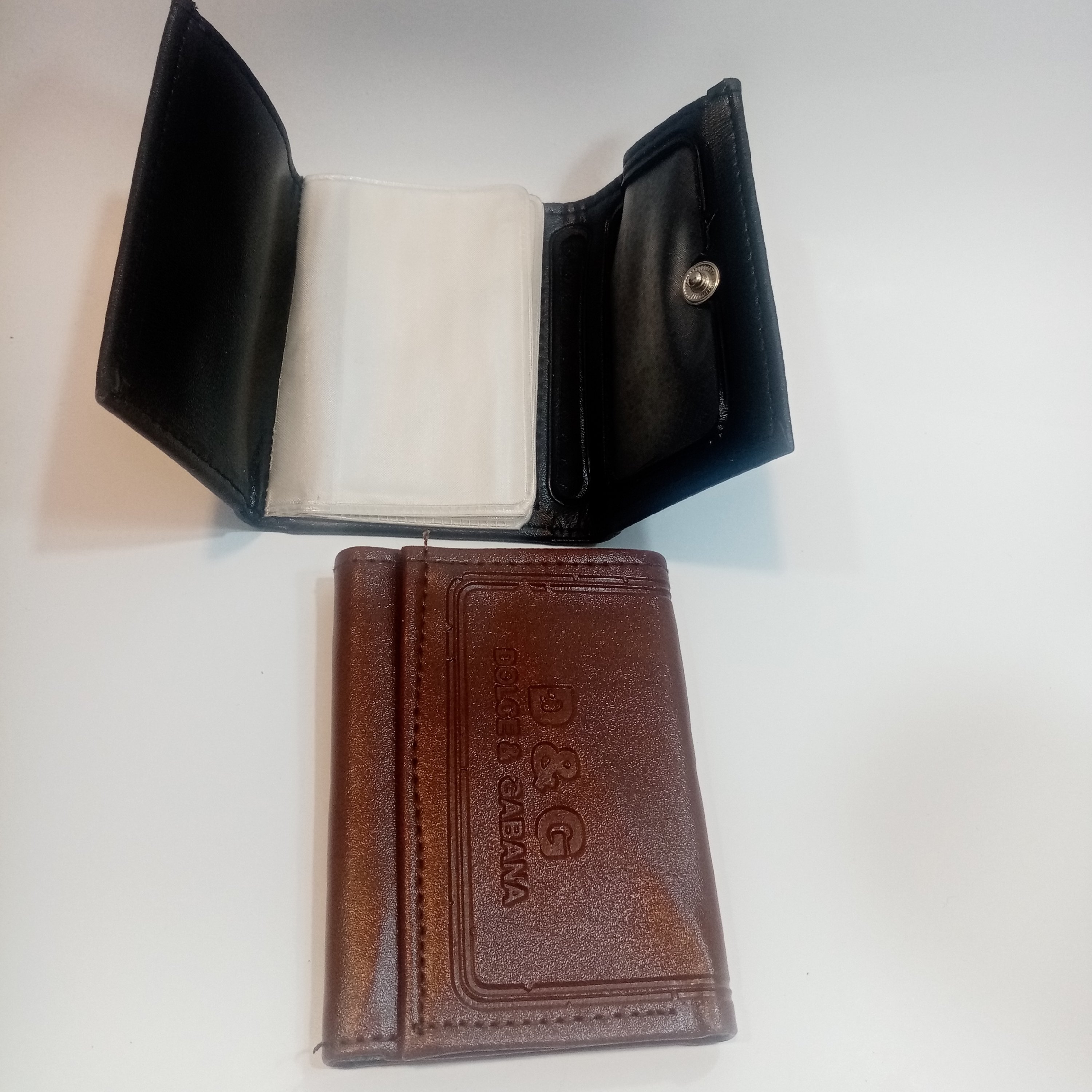 کیف کارت و کیف پول دکمه دار مارک دار d and G کد 3968