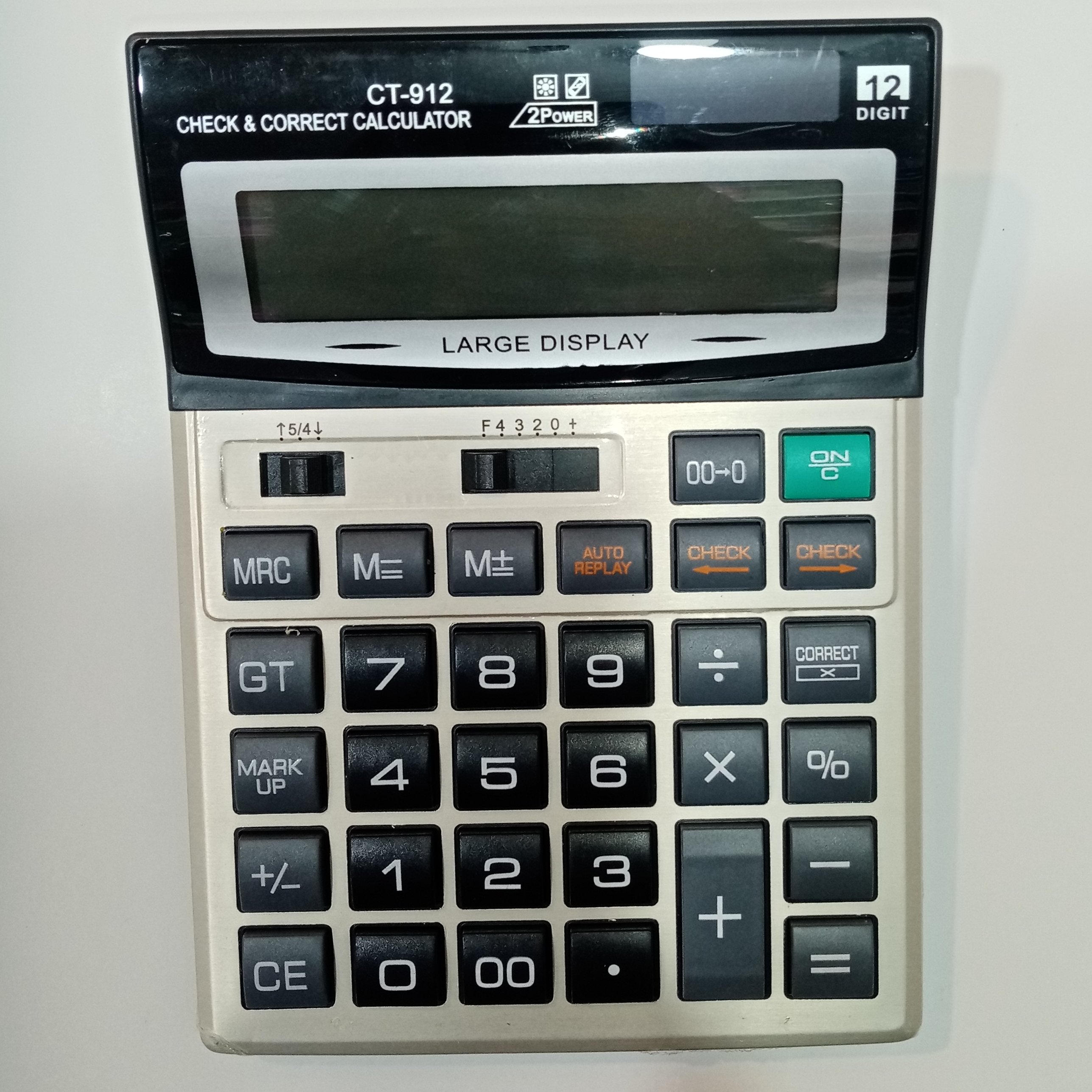 ماشین حساب رومیزی بزرگ مدل CT 912 کد 53889019127