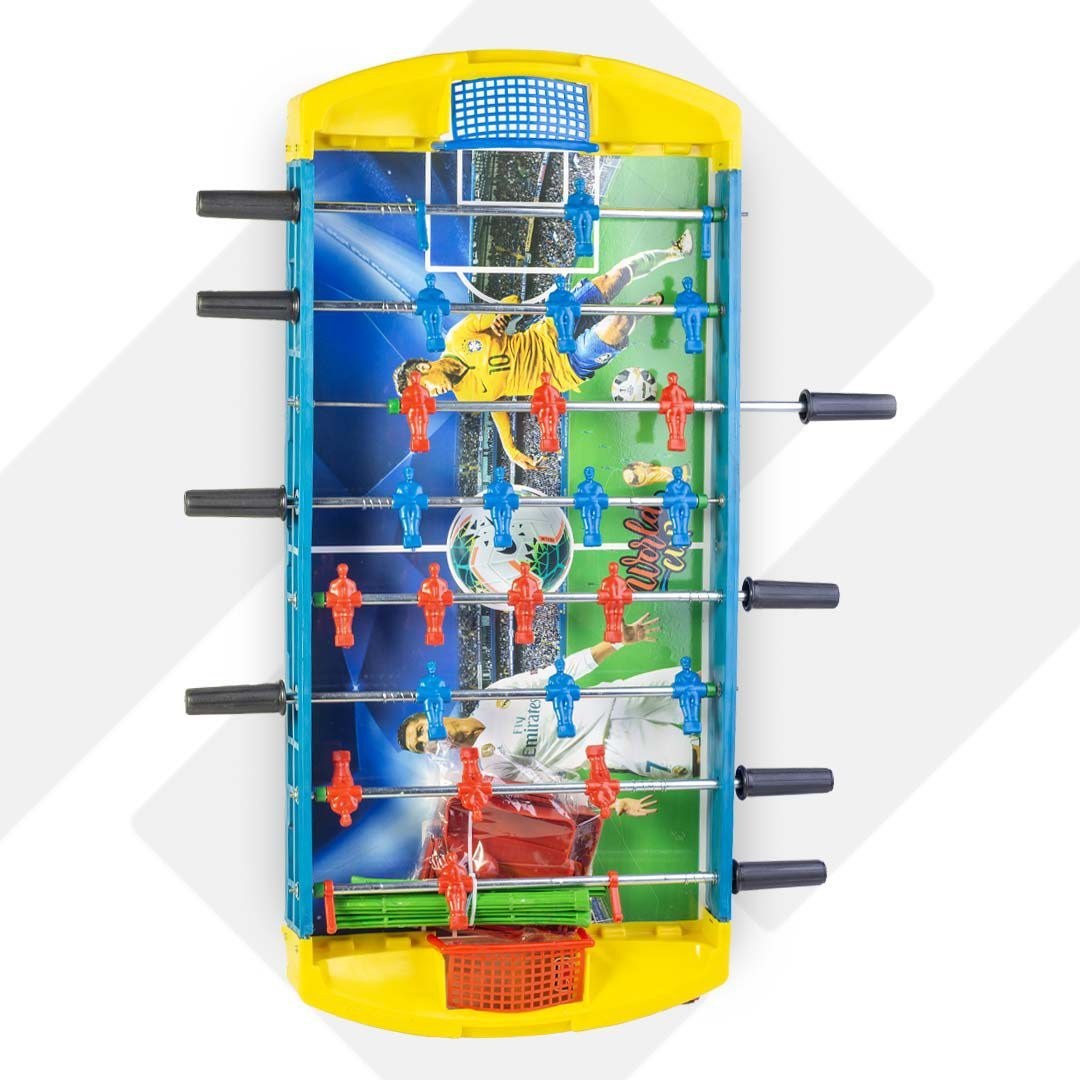 فوتبال دستی بزرگ 8 میل پایه دار و دروازه دار کد 449