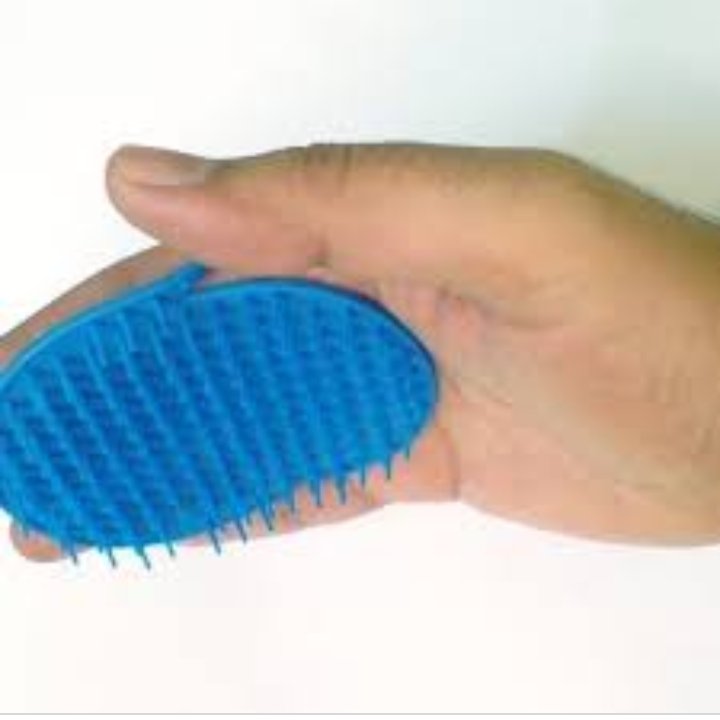 شانه بورس کف دستی جیبی همراه برس انگشتی