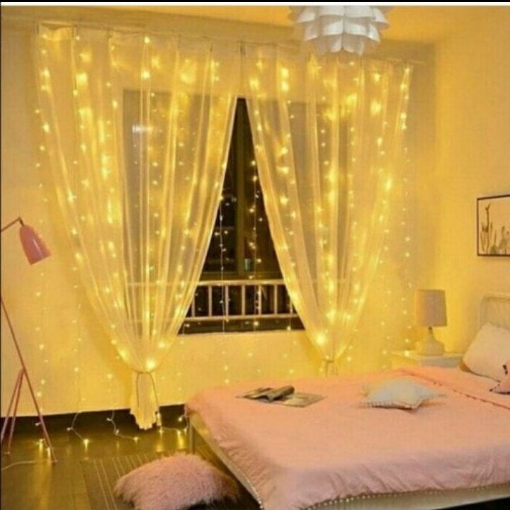 ریسه چراغ زرد ال ای دی 10 متری تغییر حالت