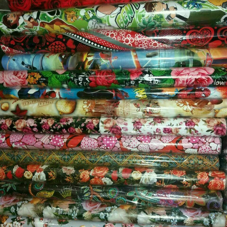 کاغذ کادو گلاسه پک 3 عددی