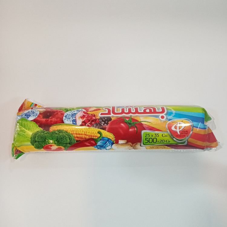 پلاستیک فریزر رولی 200 برگ ضخیم درجه یک ابعاد 25 در 35 سانتی متر