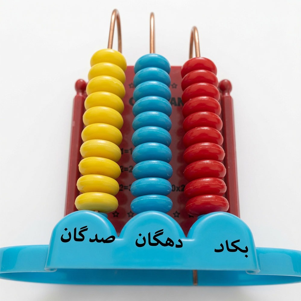 چرتکه 3 میل کد 610100222174