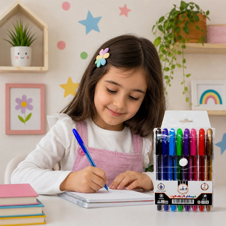 بسته خودکار 8 رنگ سفیر الوند کد 6260556515135