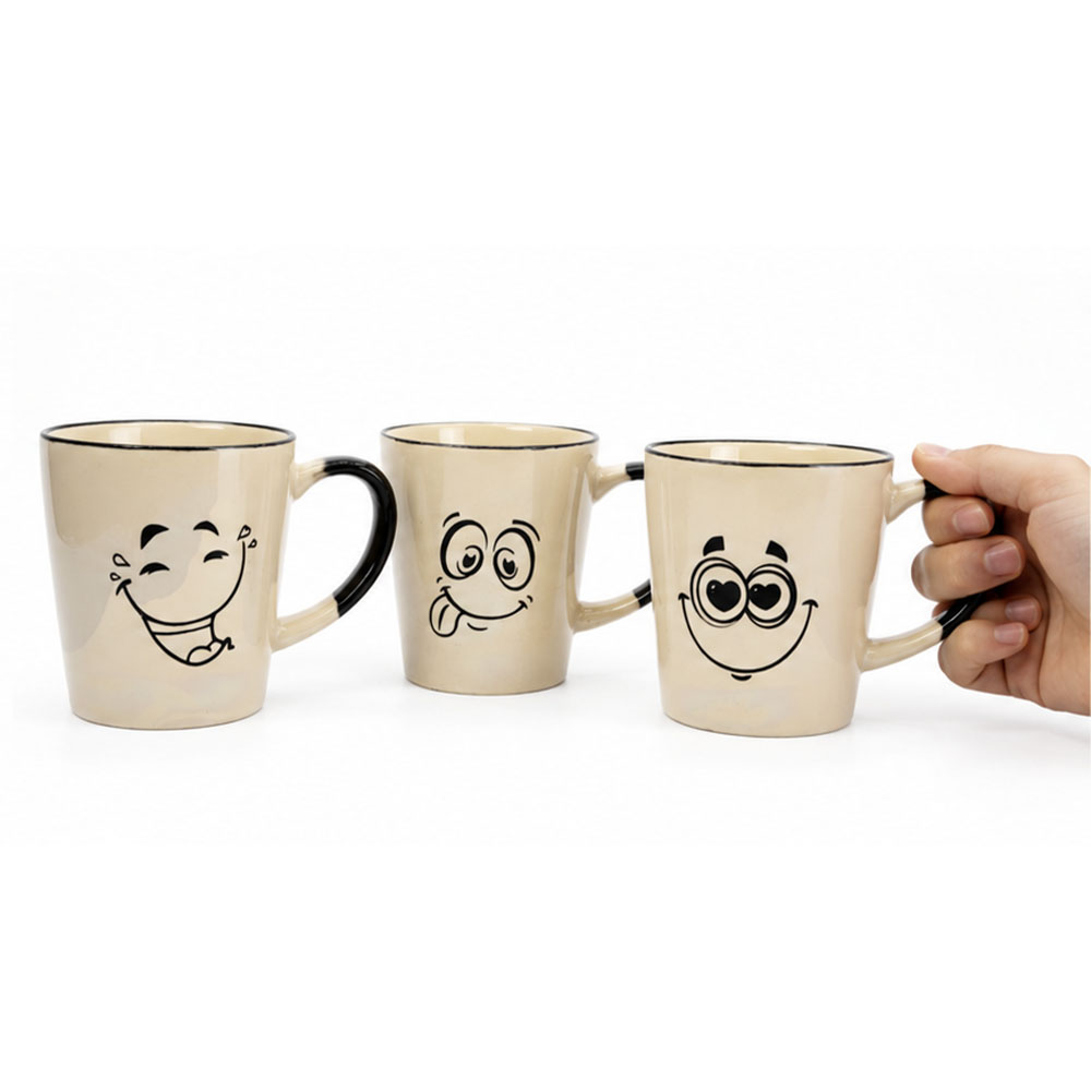 لیوان ماگ صورت کیوت (چهره - ایموجی) کد 5303