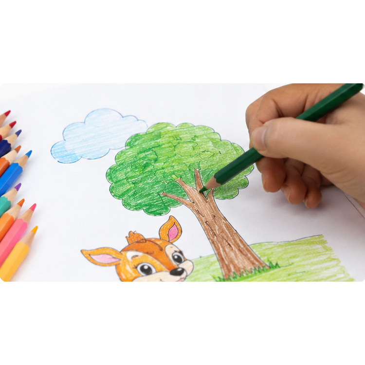 مداد 24 رنگ فلزی گرد کرونا کد 6260556503262