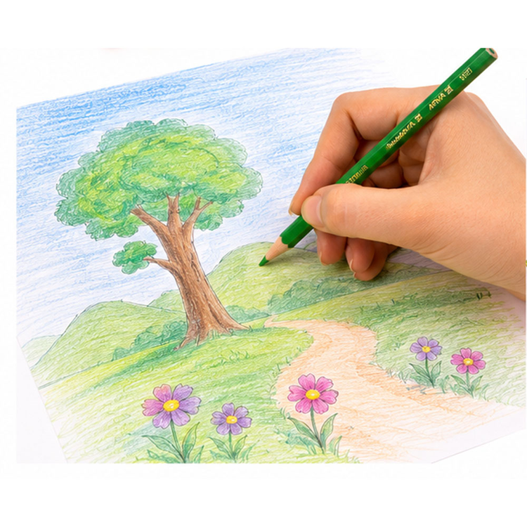 مداد رنگی 12 رنگ پارس مداد کد 6260186122666